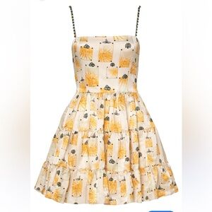 Agua by Agua Bandita Lima Mini Dress NWT